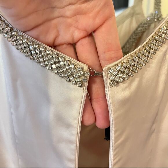 House Of Cb Camilla Dress in Champagne - Picture 11 of 12